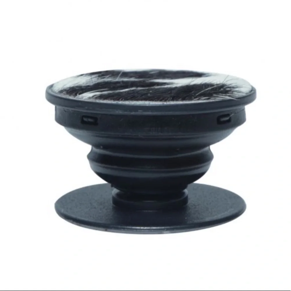 Myra Black and white hairon phone socket, new